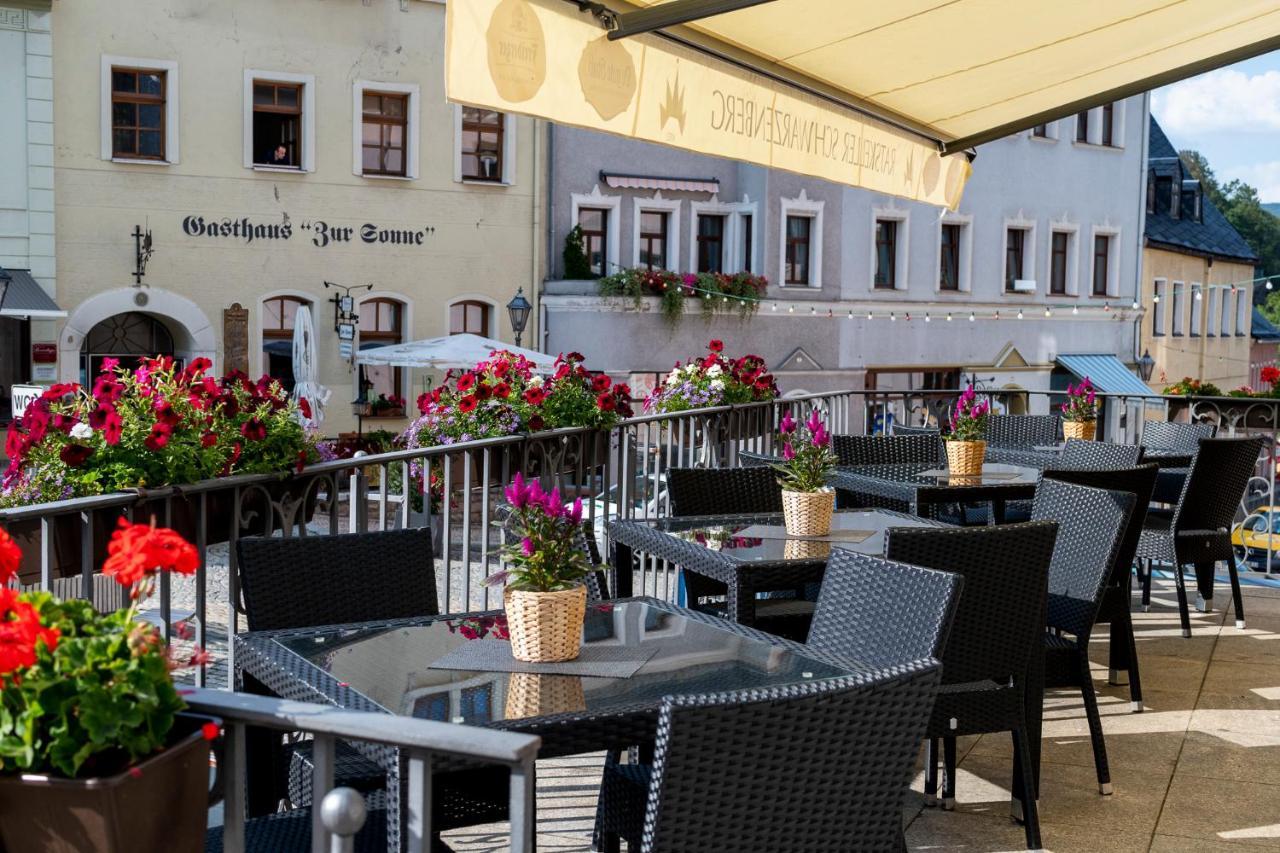 Hotel Ratskeller Schwarzenberg Schwarzenberg  Esterno foto
